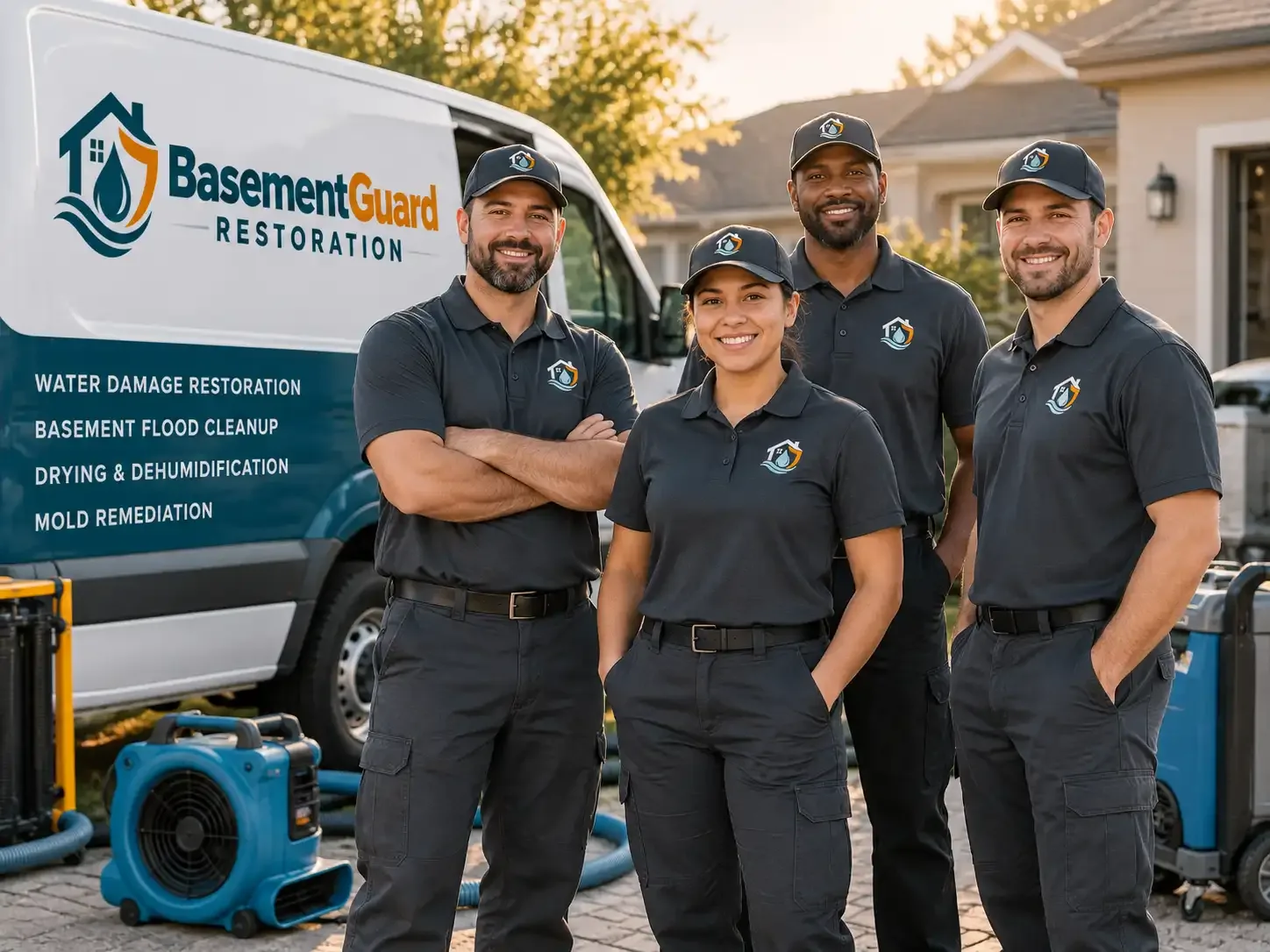 Basement Water Damage Restoration company in Gotham, WI